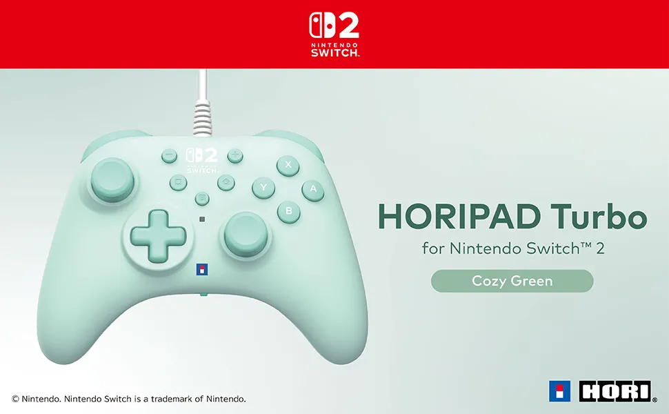 фото Геймпад Hori Horipad Turbo Green (NSX-110E) 2
