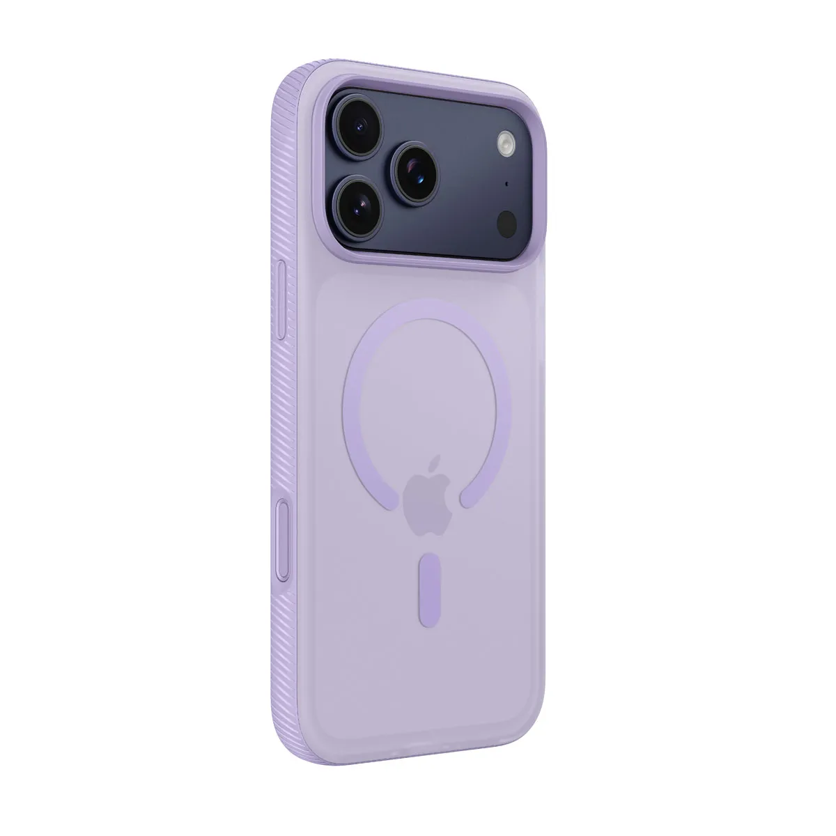Etui Belkin MSA036HQLV do iPhone 17 Pro Max magnetyczne żebrowane Lawendowy