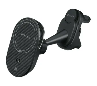 Uchwyt samochodowy Pitaka MagEZ Pro 2 Qi2 Tesla MagSafe do Tesla Model 3/Y Czarno szary