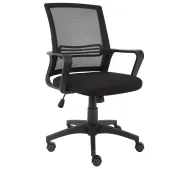 Cobra Office One HF300BK Biurowy do 136kg Tkanina Czarny