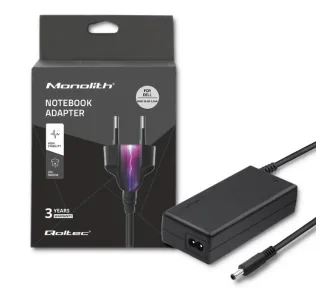 Zasilacz do laptopa Qoltec AD41P 65W Dell