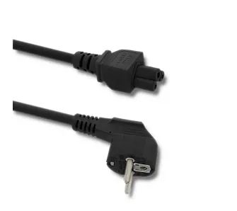 Kabel zasilający Qoltec 50548 1,4m Czarny