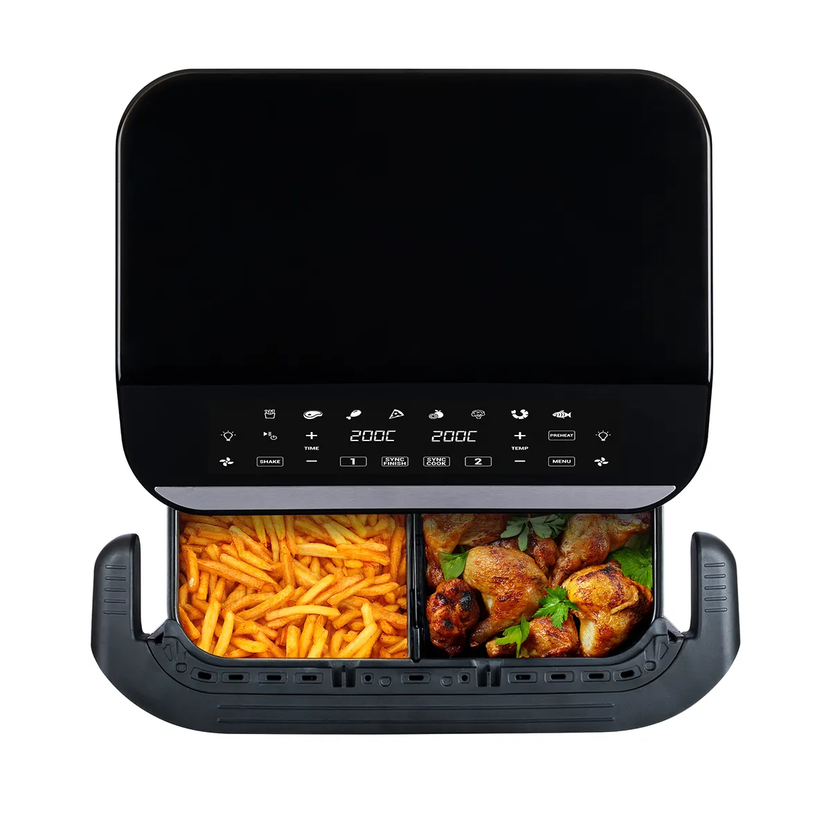 фото Мультипечь (аэрофритюрница) Tesla AirCook FlexiZone Q570 XXL 2