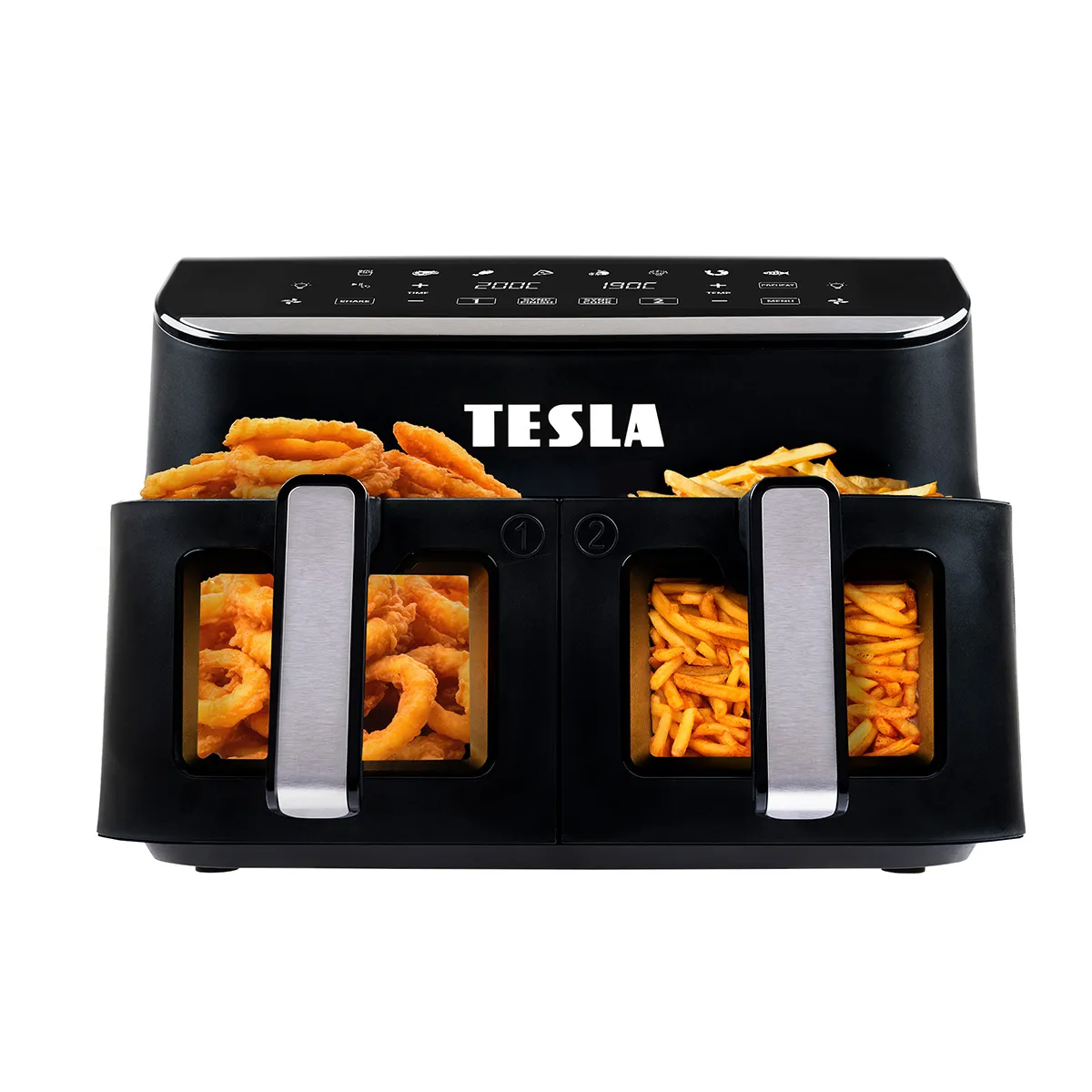 фото Мультипечь (аэрофритюрница) Tesla DualZone Q460 XXL 3