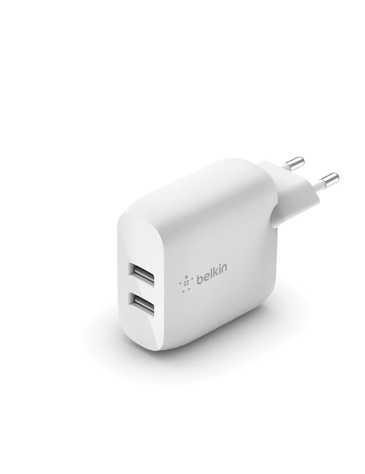 Ładowarka sieciowa Belkin BoostCharge  2x USB-A 24W Biały