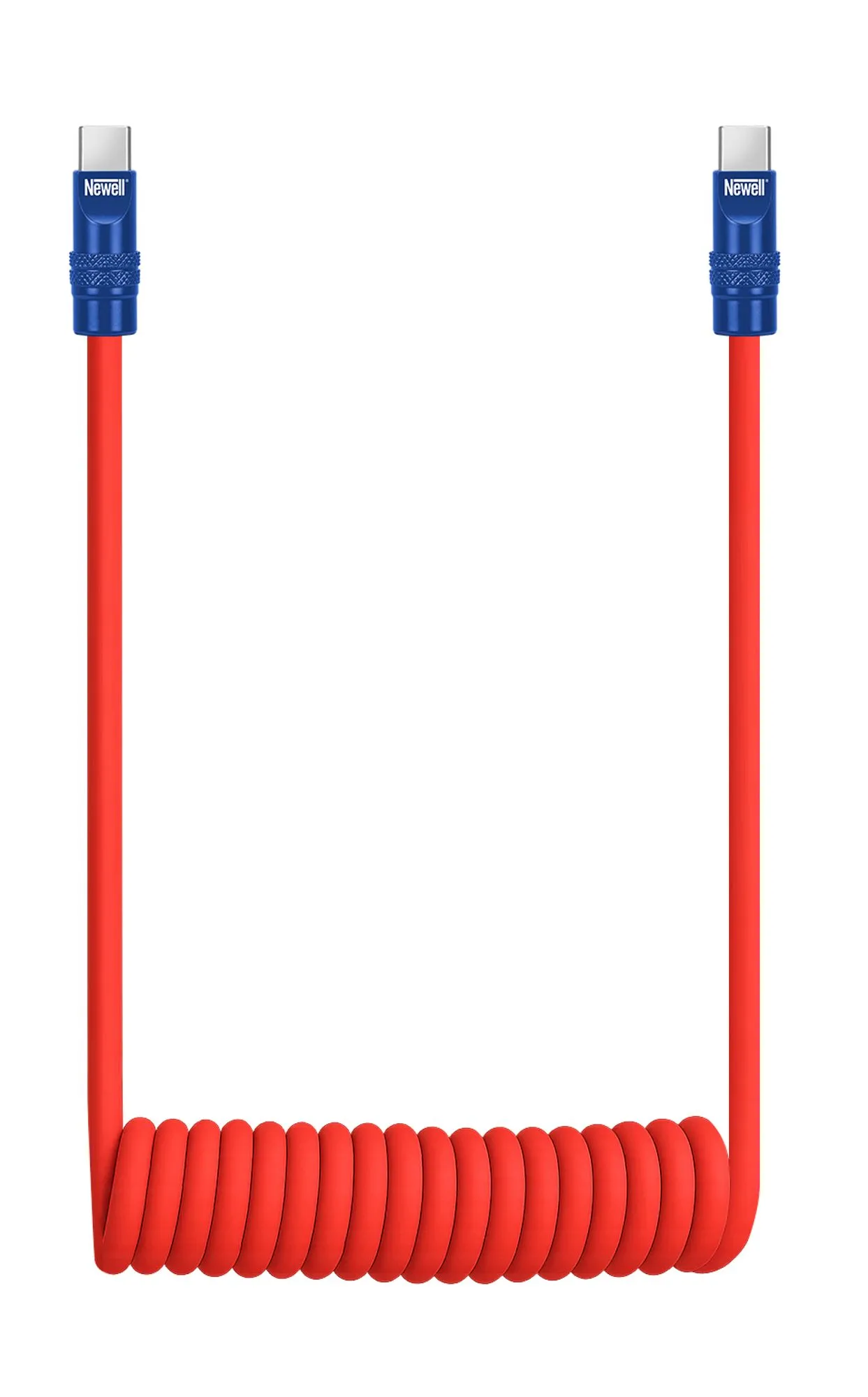 Kabel Newell NL4993 USB-C do USB-C 100W 1,5m Czerwony