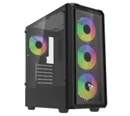 Savio Noctis Glass RGB X1 Czarny