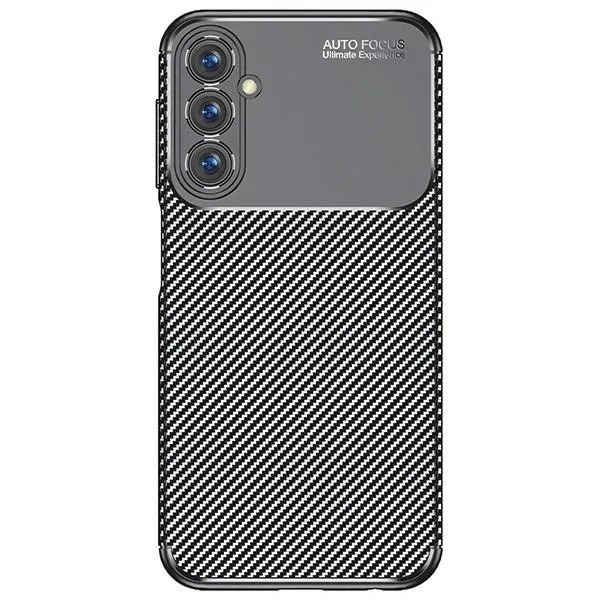 Etui Beline Carbon Armor Galaxy A36 Czarny