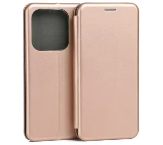 Etui Beline Book Magnetic Xiaomi Redmi Note 14 5G Różowo-złoty