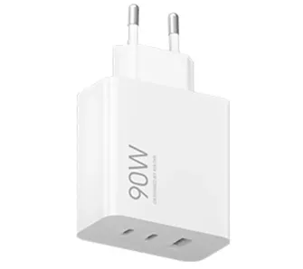 Ładowarka sieciowa Xiaomi USB 2x USB-C HyperCharge Power Adapter 90W Biały