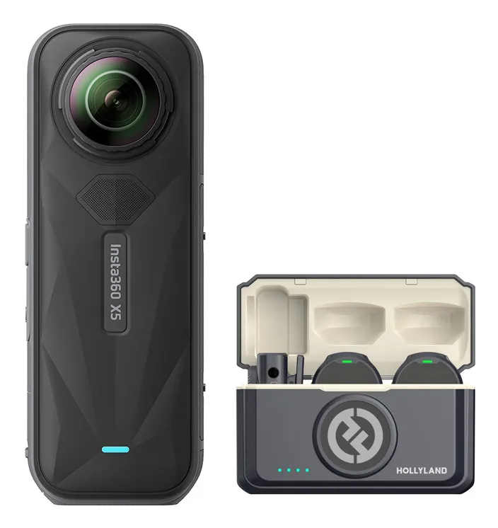 Zestaw Insta360 X5 Essentials Bundle + mikrofon Hollyland Lark M2