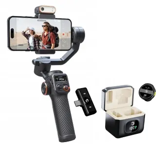 Gimbal Hohem iSteady M6 + mikrofon Hawk HW-MIC101
