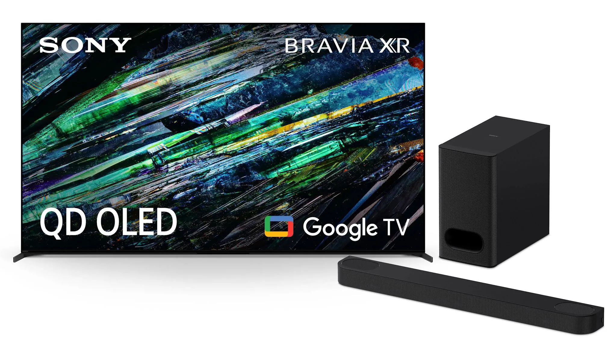 Telewizor Sony XR-77A95L 77" QD-OLED 4K 120Hz Google TV Dolby Vision Dolby Atmos DTS-X HDMI 2.1 DVB-T2 + Soundbar HT-BD60
