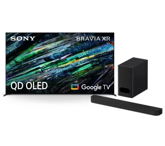 Telewizor Sony XR-77A95L 77" QD-OLED 4K 120Hz Google TV Dolby Vision Dolby Atmos DTS-X HDMI 2.1 DVB-T2 + Soundbar HT-BD60