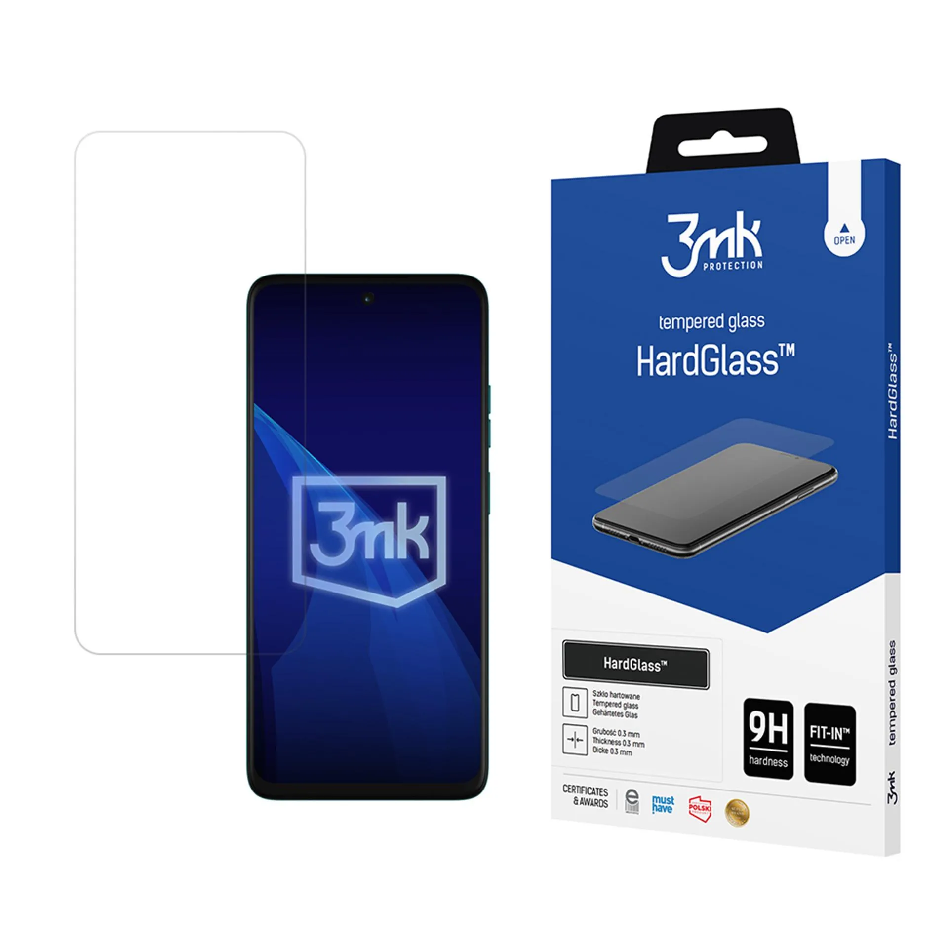 Szkło hartowane 3mk HardGlass do Motorola Moto G57