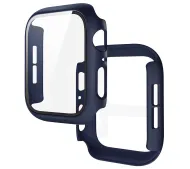 Bizon Case Watch Adamo do Apple Watch SE 3 / SE 2 / SE / 6 / 5 / 4 44mm Matowy granatowy