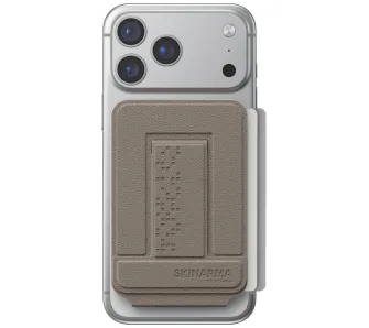Etui Skinarma Axis magnetyczny składany tripod Khaki