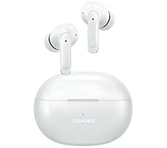 Słuchawki bezprzewodowe USAMS US-XD19 X-DON TWS Doknałowe Bluetooth 5.3 Biały