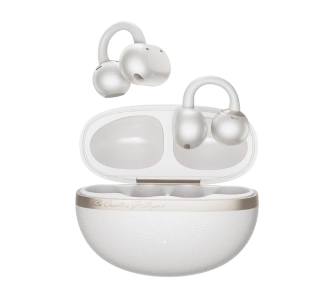 Słuchawki bezprzewodowe QCY Crossky C50 Konstrukcja klipsa Przewodnictwo powietrzne Bluetooth 6.0 Biały