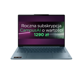 Laptop Lenovo Yoga Slim 7 14AKP10 OLED 14" Ryzen AI 7 350 16GB RAM 512GB Dysk SSD Win11 Zielony Funkcje AI