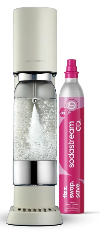 Saturator Sodastream Enso Beżowy + Nabój z gazem CO2