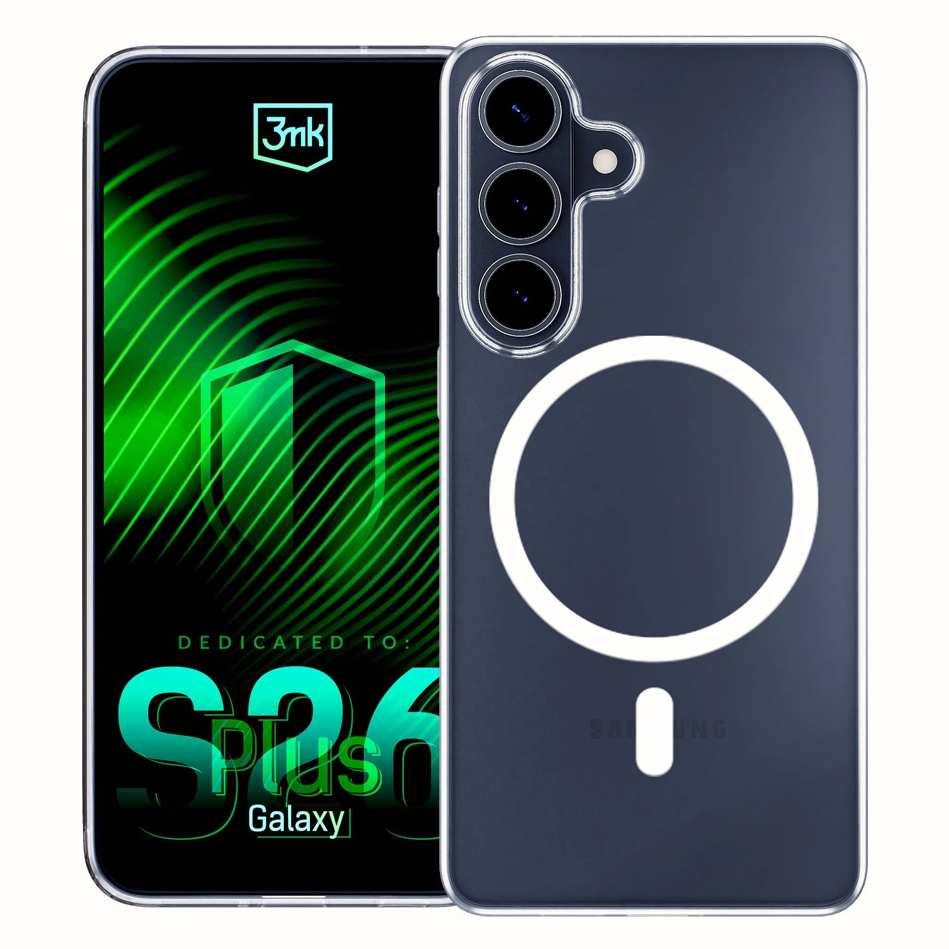 Etui 3mk Clear MagCase do Galaxy S26+ Przezroczysty