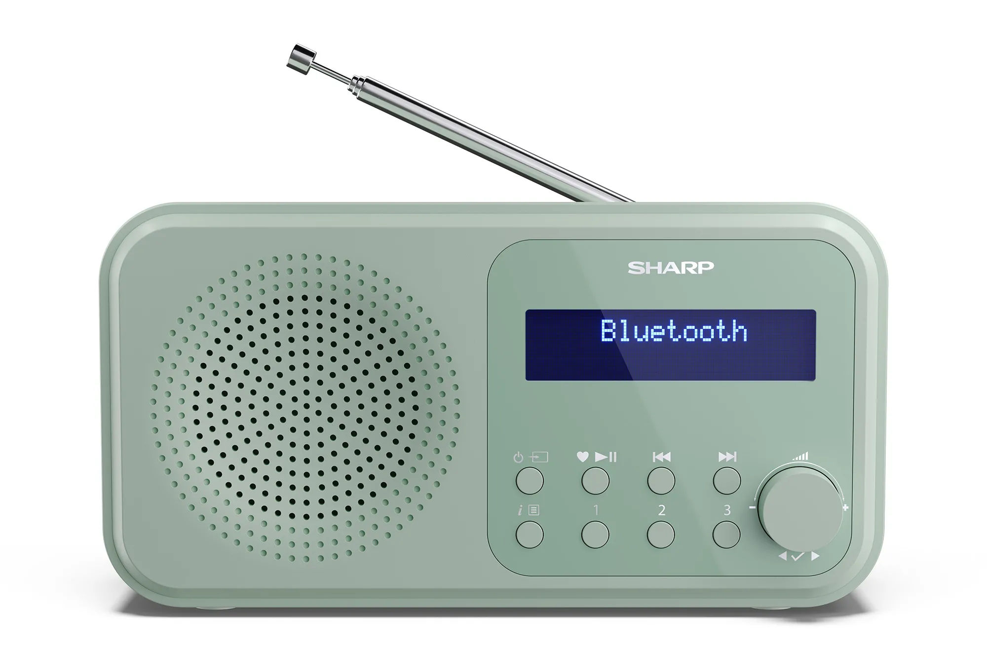 Radioodbiornik Sharp DR-P420(GN) Radio FM DAB+ Bluetooth Zielony