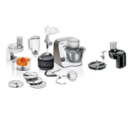 Bosch MUM5XW40 Z wbudowaną wagą Maszynką do mielenia Wyciskarką do cytrusów + MUZS4CC