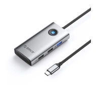 Orico PW11-5P-GY-EP USB-C 5Gbps USB-A 2xUSB-A 2.0 PD60W HDMI 4K@30Hz Szary