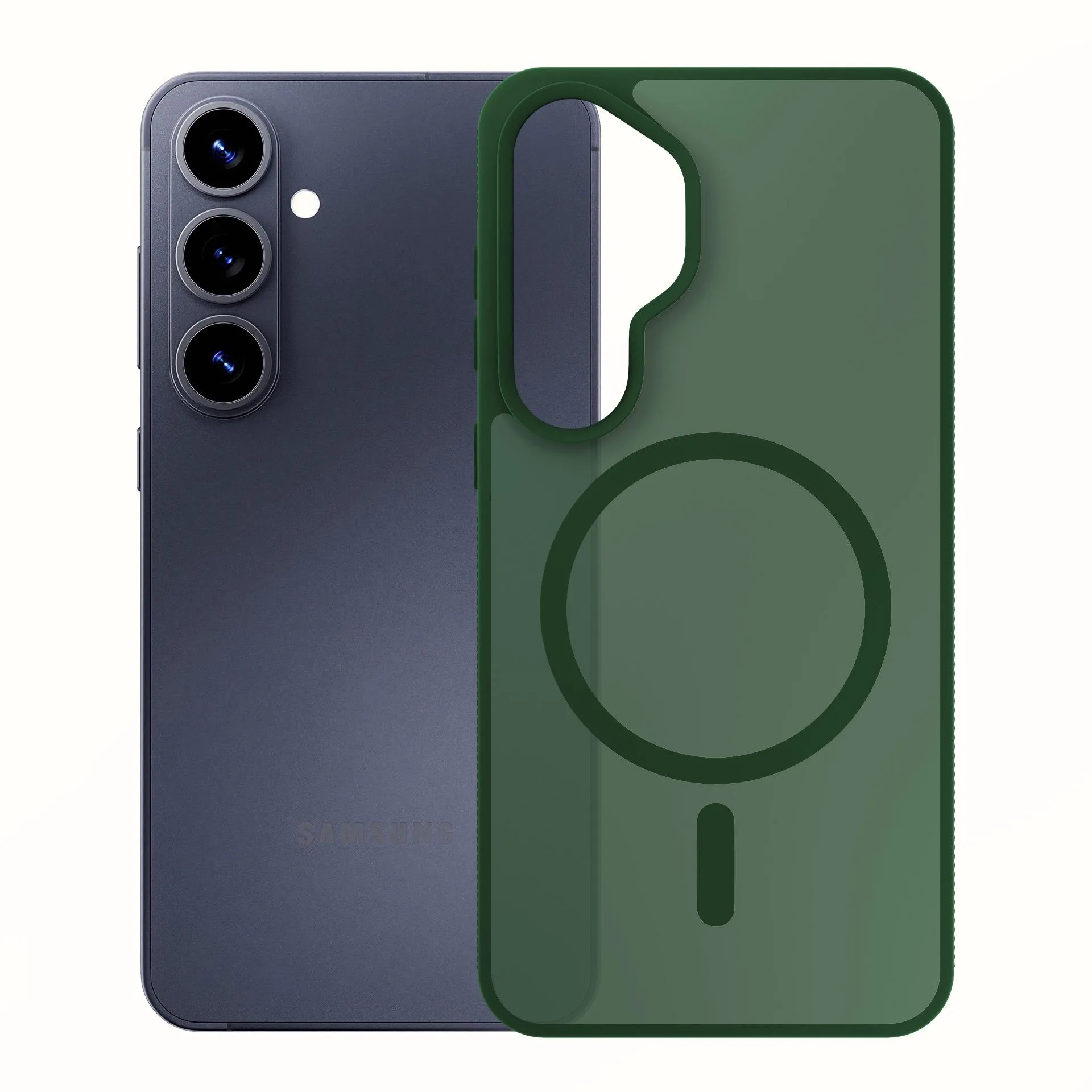 Etui 3mk Hardy Hazy MagCase do Galaxy S26+ Zielony