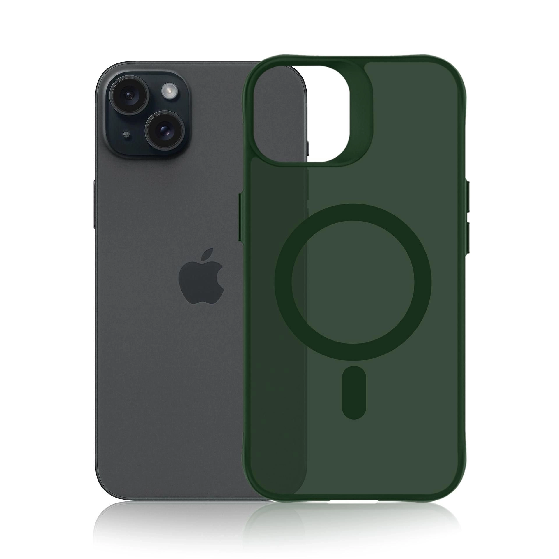 Etui 3mk Hardy Hazy MagCase do iPhone 15 Zielony