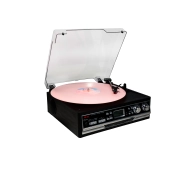 AKAI ATT-15SE Manualny Napęd paskowy Bluetooth Czarny