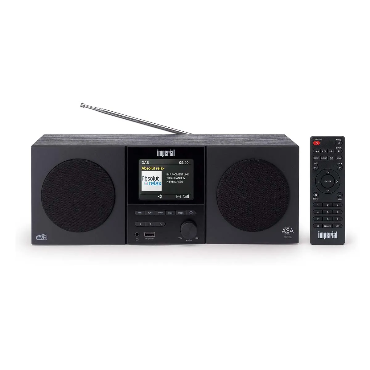 Radioodbiornik Imperial DABMAN 220 Radio FM DAB+ Bluetooth Czarny
