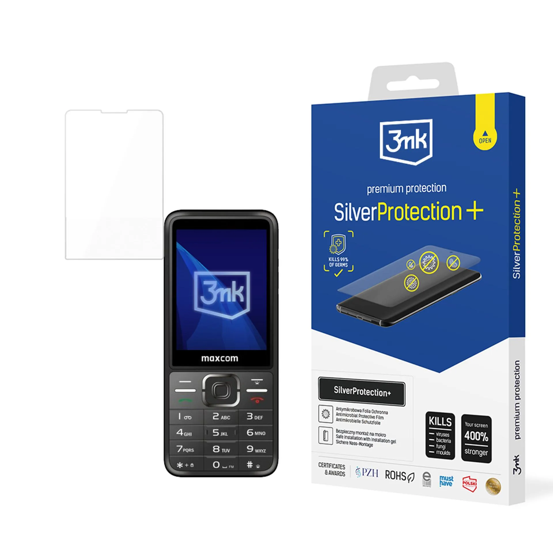 Folia ochronna 3mk SilverProtection+ do MAXCOM Classic MM244
