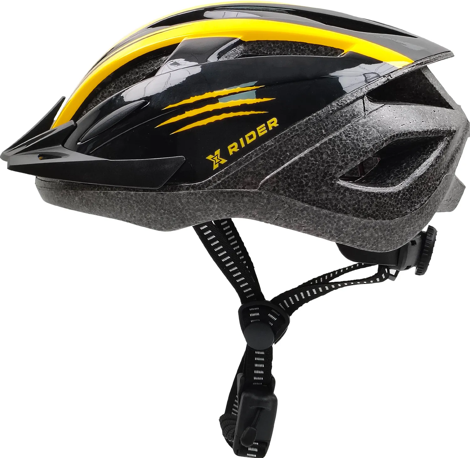 Kask XRIDER XRBH006M M Czarno-żółty