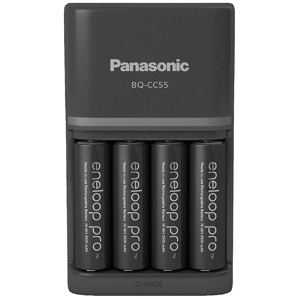 Ładowarka Panasonic Eneloop BQCC55 Pro +AA 4szt.