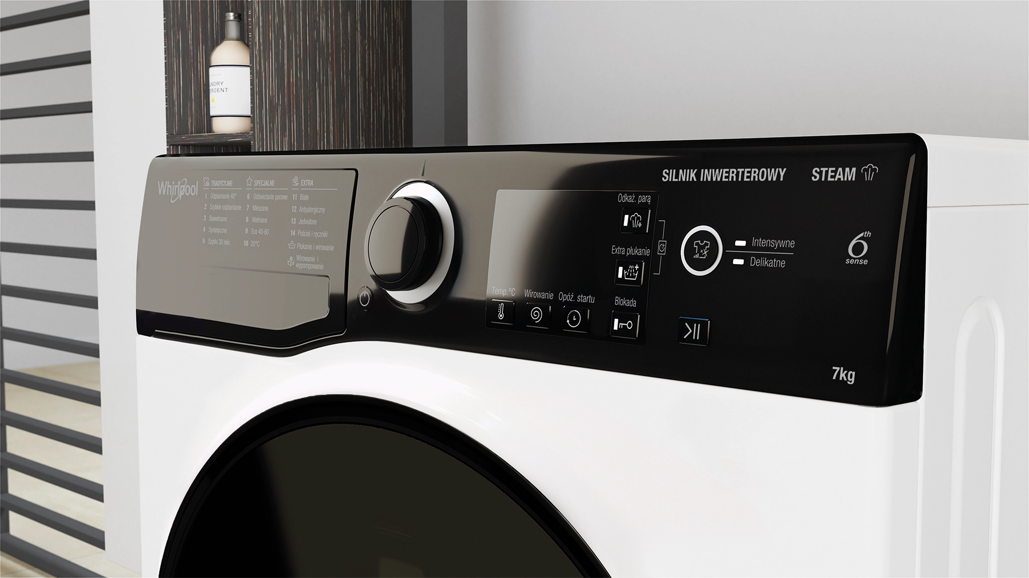 фото Автоматическая стиральная машина Whirlpool WRSB7259SPL 1