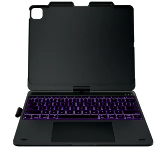 Etui na tablet Typecase Flexbook Touch z klawiaturą do iPad Air 13" M2 2024/M3 2025/M4 2026 Czarny