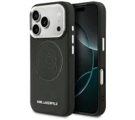 Karl Lagerfeld K Head Point Logo MagSafe do iPhone 17 Pro Max Czarny