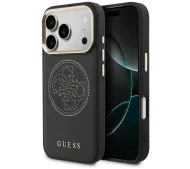 Guess Perforated 4G MagSafe do iPhone 17 Pro Czarny