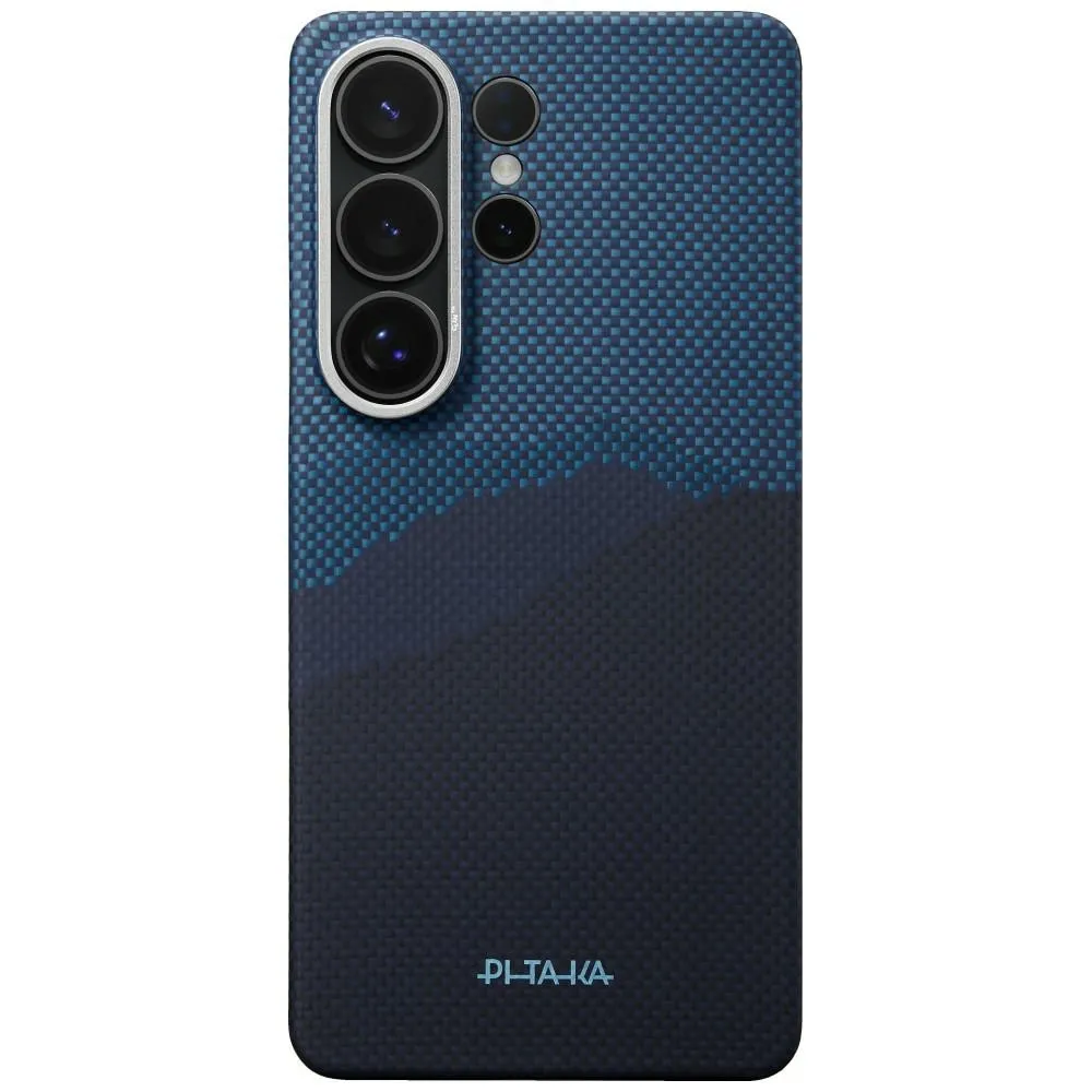 Etui Pitaka Edge Case MagSafe do Galaxy S26 Ultra Granatowy