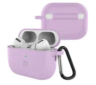 Bizon Case Headphone Silicone do AirPods Pro 3 Liliowy