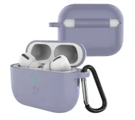 Bizon Case Headphone Silicone do AirPods Pro 3 Szary