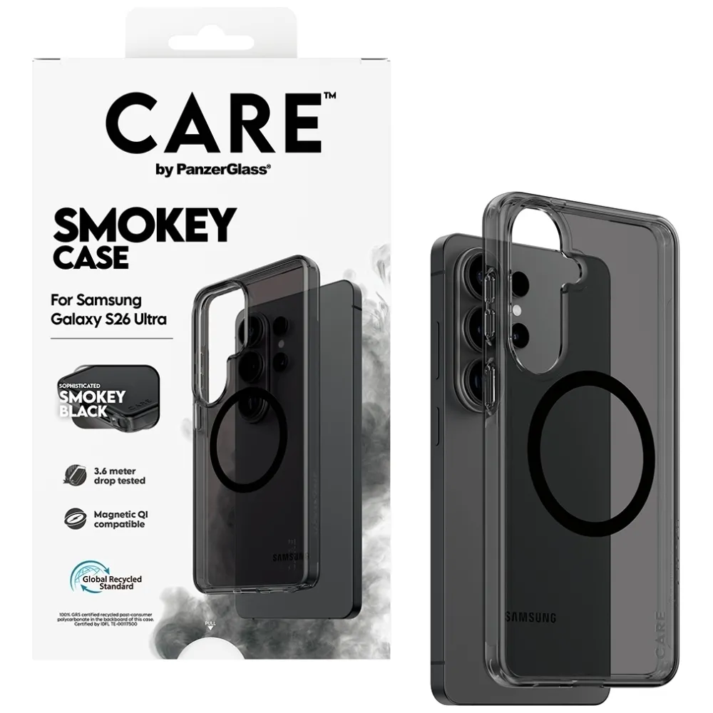 Etui PanzerGlass Urban Explorer Smokey Qi do Galaxy S26 Ultra Czarny