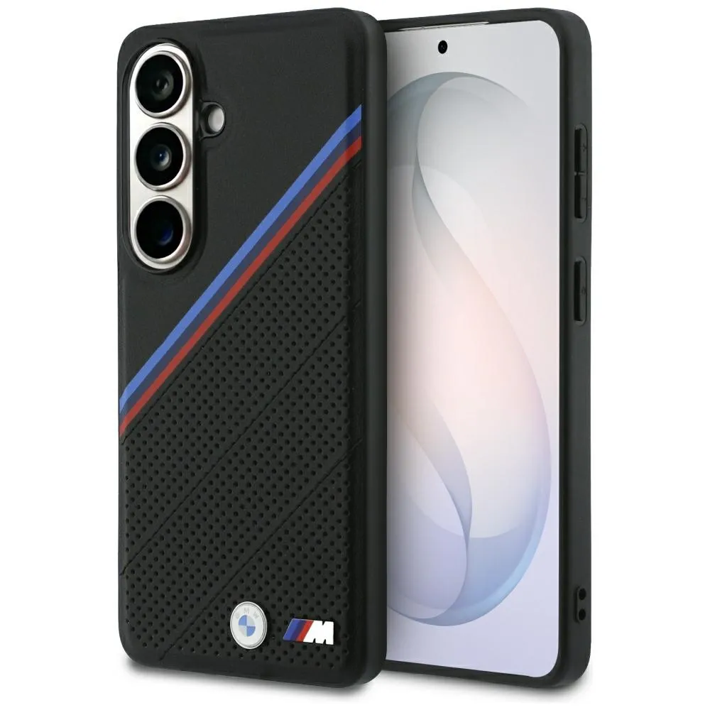 BMW Tricolor Metal Logo MagSafe do Galaxy S26 Czarny