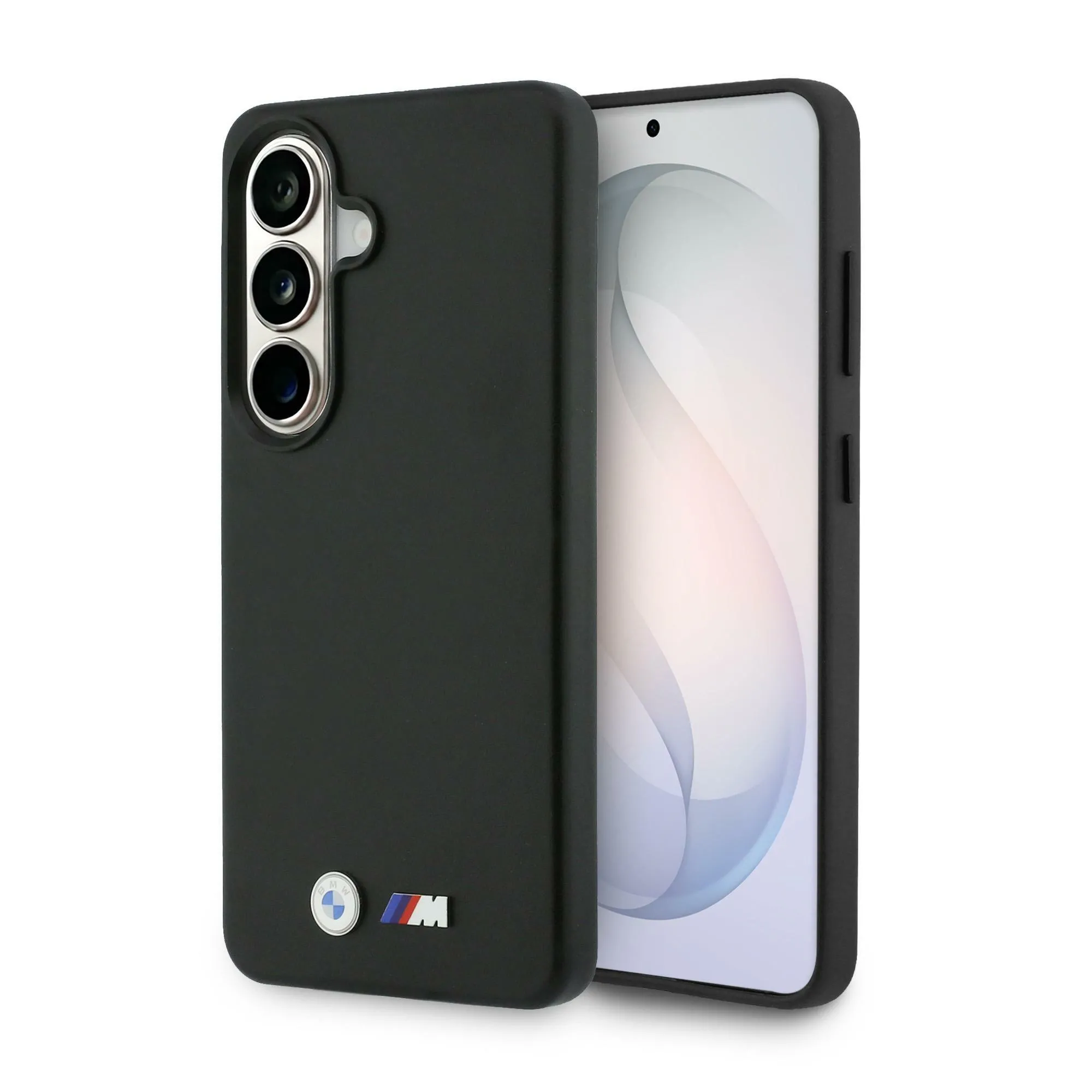 Etui BMW M Metal Logo MagSafe do Galaxy S26+ Czarny