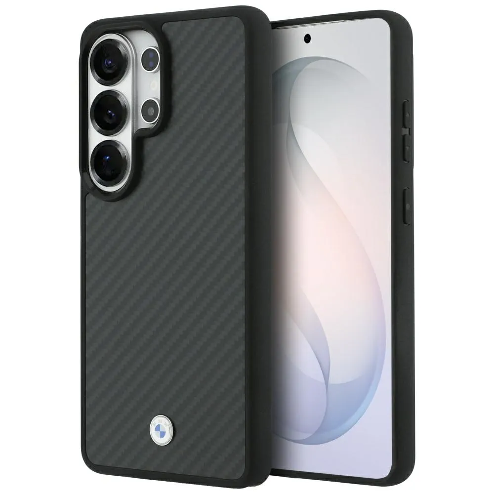 BMW Sign Magnetic Carbon Fiber MagSafe do Galaxy S26 Ultra Czarny