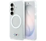 BMW IML Shockproof Metal Logo MagSafe do Galaxy S26 Przezroczysty