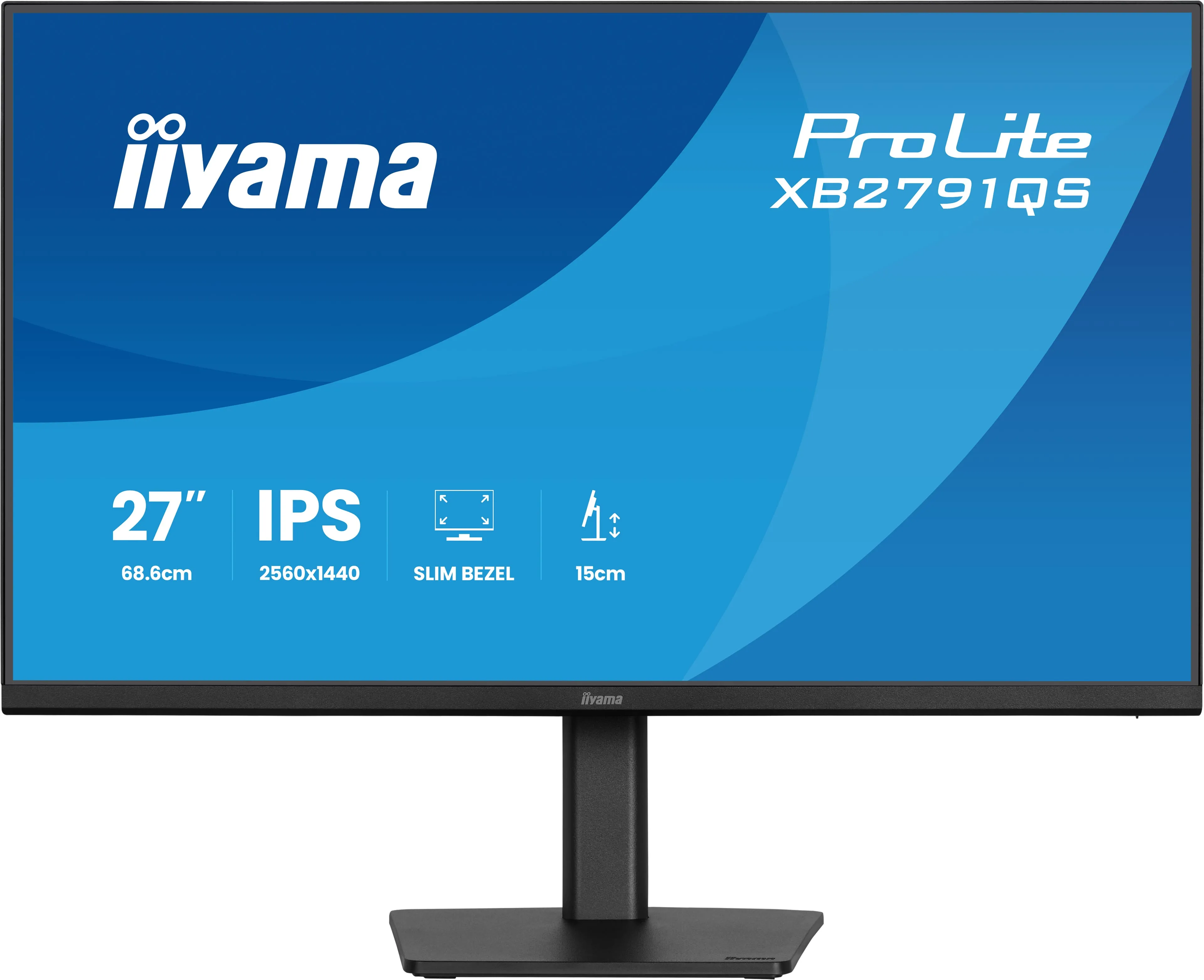 Monitor iiyama ProLite XB2791QS-B1 27" 2K IPS 75Hz 1ms MPRT
