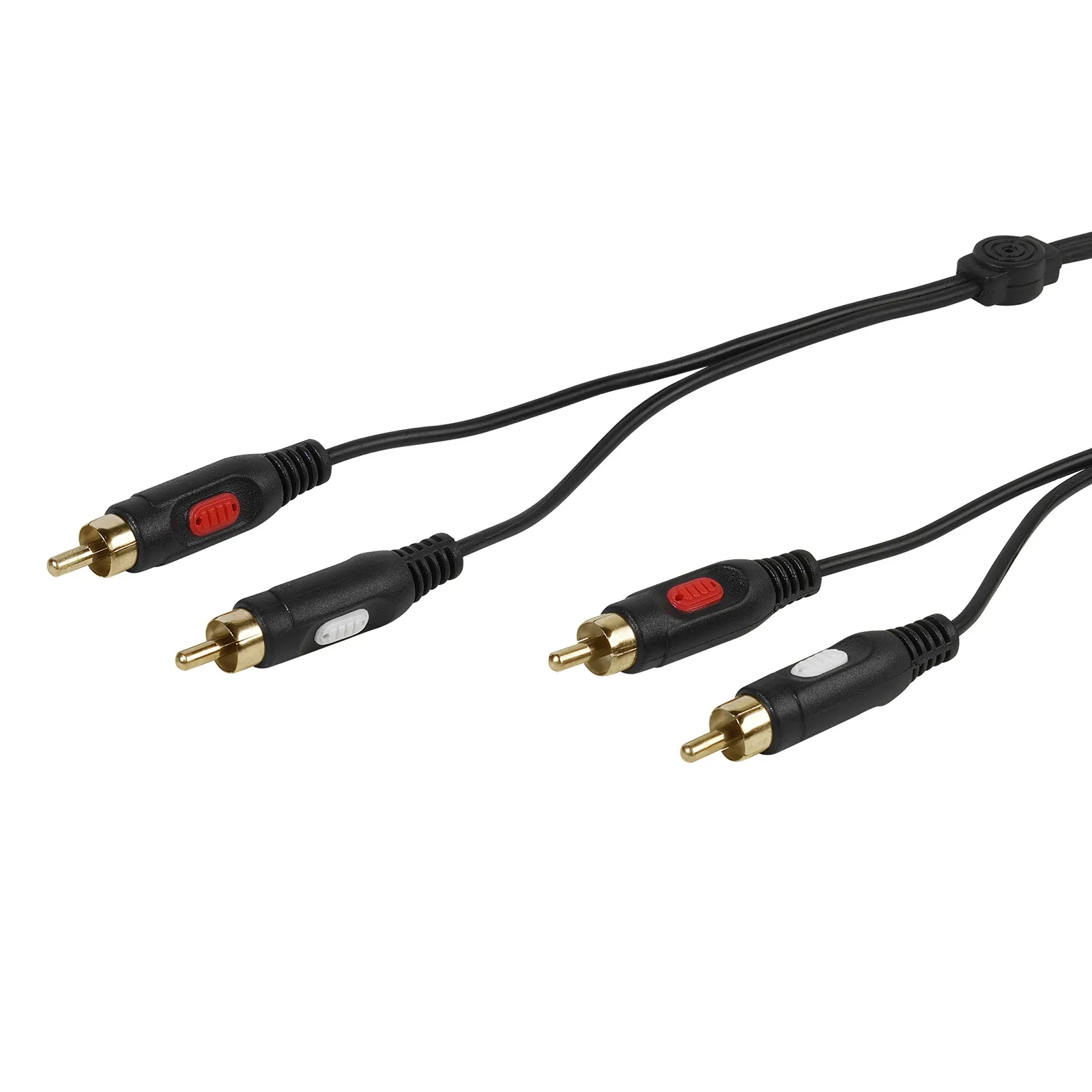 Kabel audio Vivanco 46011 2x RCA 2,5m Czarny
